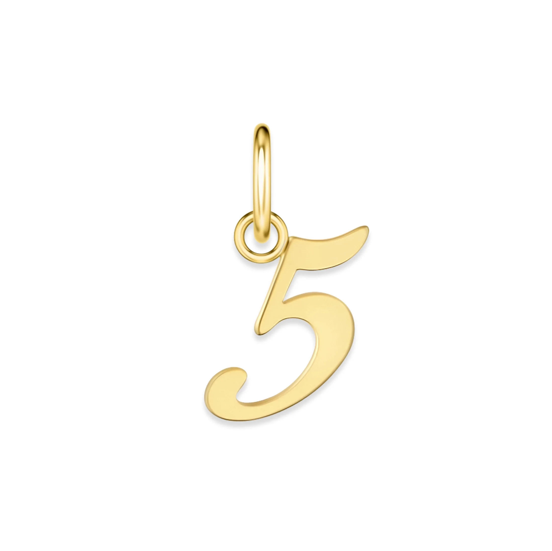 The Number Charm - Gold - Image 10